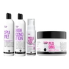 Kit Curly Care Shampoo Spume Condicionador Mousse Gelatina