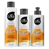 Kit Gota Argan e Pantenol Shampoo + Condicionador + Creme