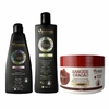 Kit Arvensis Crespos Shampoo e Ativador + Máscara Dragão