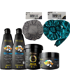 Kit Arvensis Shampoo Condicionador e Máscara 250g Wow + Máscara 2x1 450g + 2 Toucas