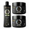 Kit Arvensis Cachos Ativador Crespos 500ml + 2 Geleia Alta