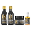 Kit Lokenzzi Reestruturador Shampoo Cond Mascara Argan