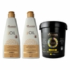 Kit Arvensis Tec Oil Shampoo e Cond. + Máscara 2x1 Crespos