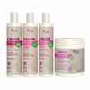 Kit Apse Cachos Shampoo Condicionador Gelatina Ativador