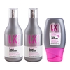 Kit Lokenzzi Total Defense Shampoo Condicionador Leave In