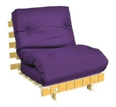 Colchonete Futon Dobravel Enrolavel Solteiro Orthovida