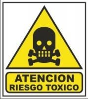 CARTEL ALTO IMPACTO  45 X 40 CM LINEA ADVERTENCIA 207