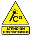 CARTEL ALTO IMPACTO  28 X 22 CM LINEA ADVERTENCIA 215