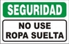 CARTEL ALTO IMPACTO 30 X 40 CM LINEA SEGURIDAD 816