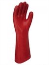 GUANTE PVC ROJO CORTO LIVIANO 30CM