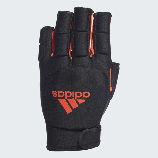 GUANTE PARA HOCKEY ADIDAS OD GLOVE NEGRO Y ROJO