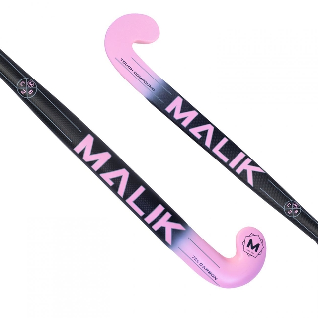 PALO DE HOCKEY MALIK 75% CARBONO BLACK/PINK 37.5´