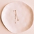 Brinco Corrente com Piercing e Zircônias Banhado em Ouro 18K - SEMIJOIA - Use Miaa | Loja Online de Acessórios Femininos