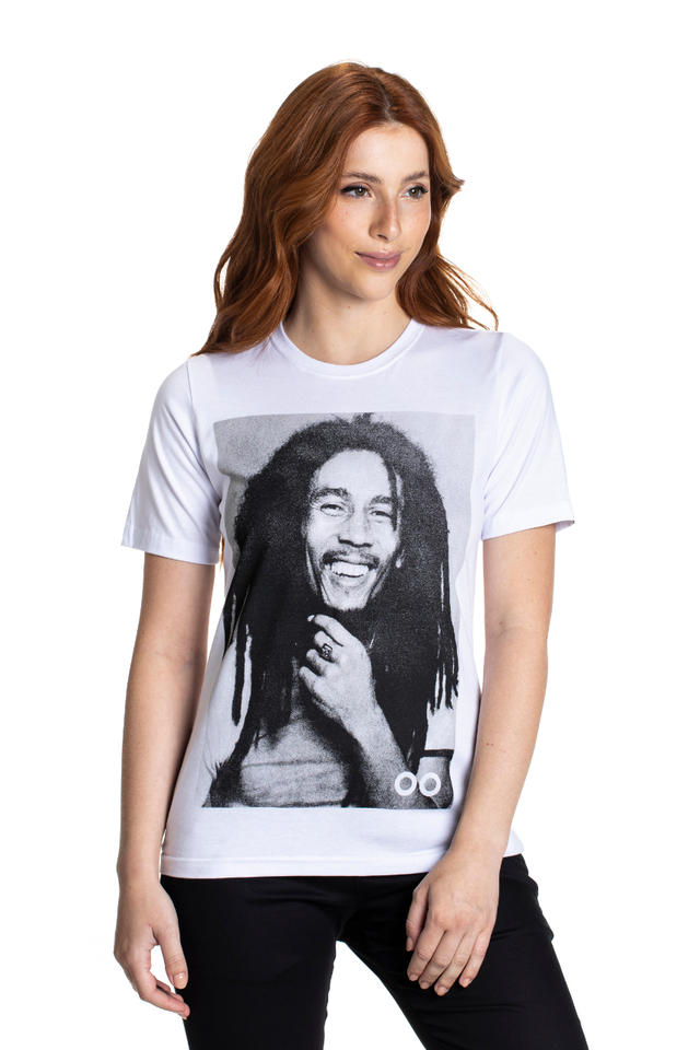Camiseta Feminina Lost Portraits Bob Marley