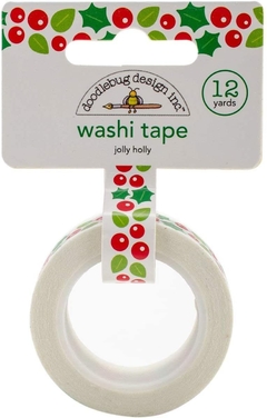 Washi Tape / Fita Adesiva Decorada Jolly Holly - Doodlebug