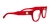 VERSACE VISTA 3281 5323 53 TRANSPARENT RED en internet