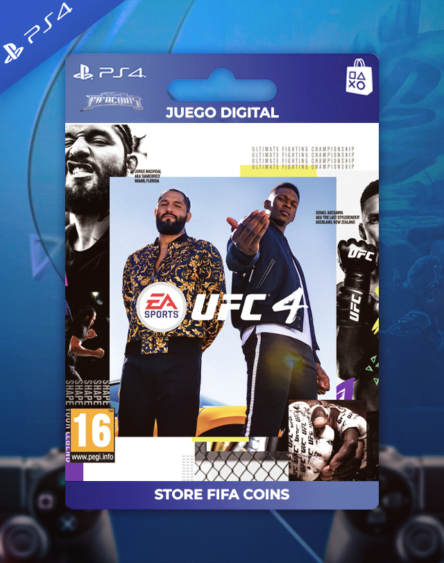 UFC 4 - PS4 DIGITAL - Comprar en STORE FIFA COINS