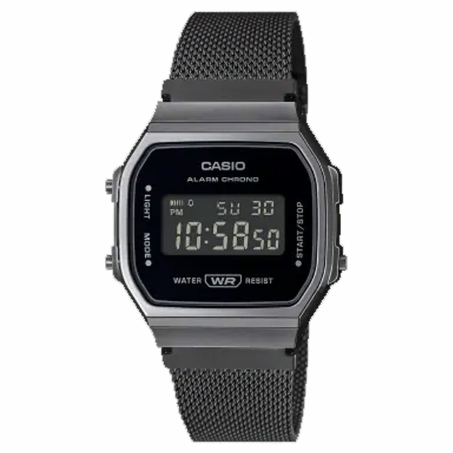 Casio vintage top matte black