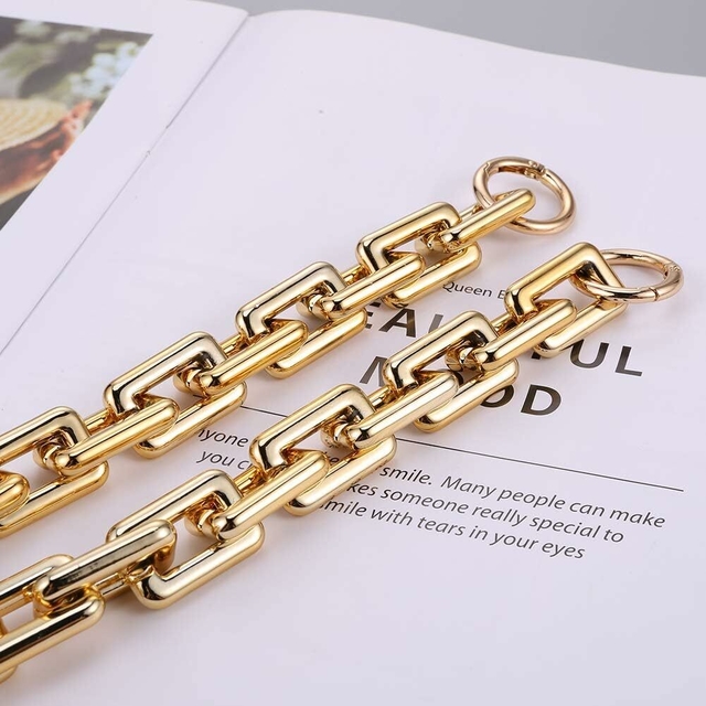 Cadenas doradas para bolsos sale