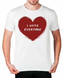 Camiseta Eu Odeio Todo Mundo na internet