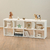 Mueble Montessori L Laqueado Blanco