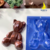 Forma Para Urso Geometrico de Chocolate Cod 1202 Forma Especial Em 3 Partes Com Silicone - Porto Formas