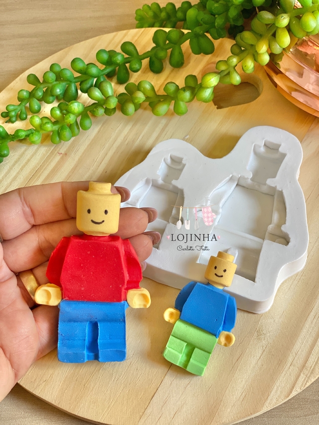 Molde De Silicone Boneco Roblox