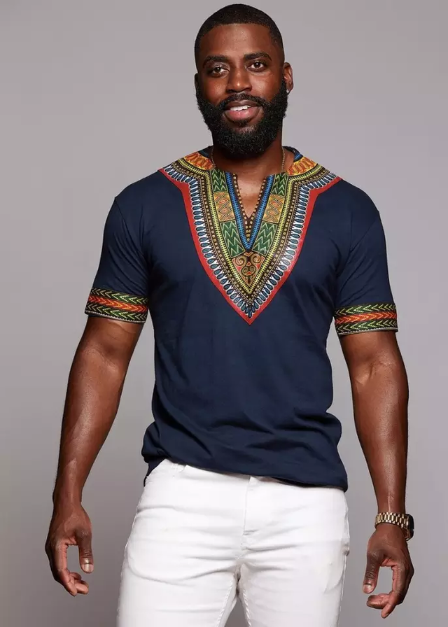 Camiseta africana,bata africana