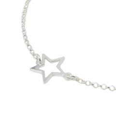 Pulsera Italiana 28 - Estrella Calada - comprar online