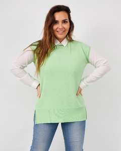 9666 / Chaleco liviano Ideal Para Usar C/camisa