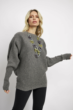 4334 / Sweater Ancho Manga Dolman Bremer - tienda online