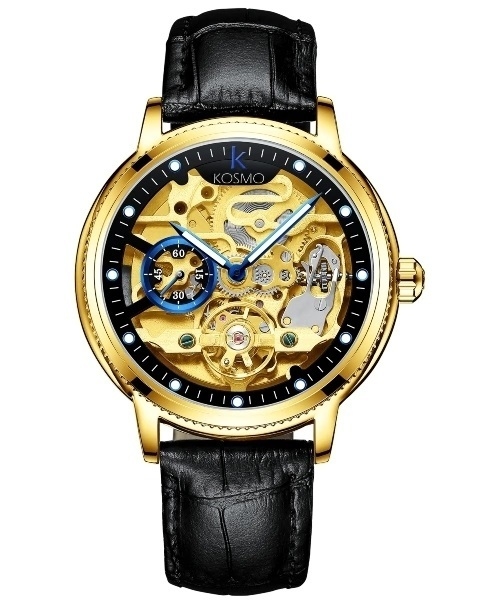 Reloj maquinaria visible mujer sale