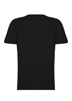 T-Shirt Egyptian Cotton V-Neck Black - buy online