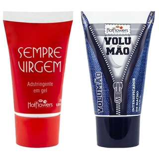 Kit Sempre Virgem + Volumão Sex Shop Jundiai