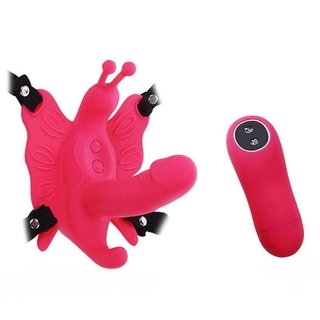 Cinta Borboleta Ultra Passionate Soft Touch + Controle sem Fio - Pretty Love 30 Vibrações