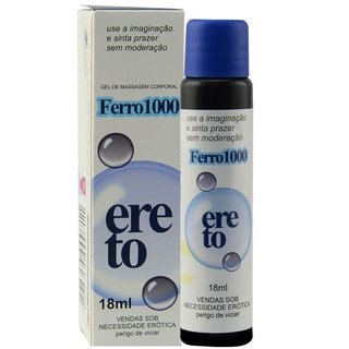 FERRO 1000 ERETO GEL MASCULINO 18ML SECRET LOVE