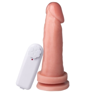 PRÓTESE VIBRADOR EXTERNO VENTOSA 17 X 4CM SOULSEX