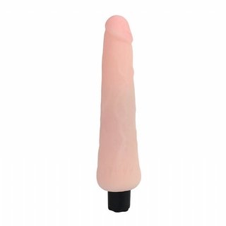 Pênis em CyberSkin com Vibro - 21 x 4,5 cm