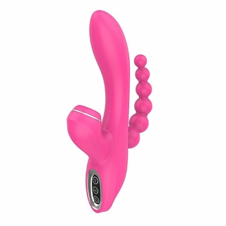 Vibrador de Ponto G e Clitóris com Função de Pulsação - Abel