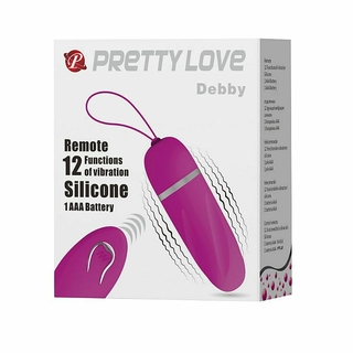 Bullet com vibro em Silicone - Debby - Pretty Love