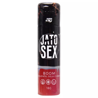 JATO SEX BOOM ESQUENTA GELA E VIBRA 18ML PEPPER BLEND