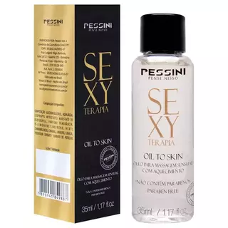 Óleo Massagem Sensual Hot Sexy Terapia 35Ml Pessini