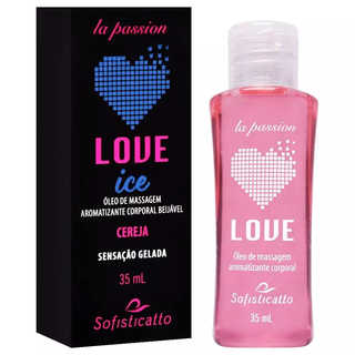 Love Ice Óleo Beijável Massagem 35Ml Sofisticatto