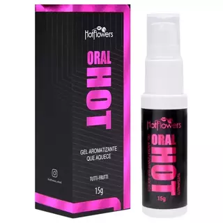 Oral Hot Gel Excitante 15G Hot Flowers