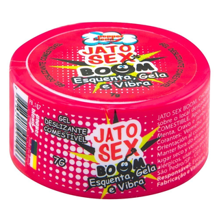 JATO SEX BOOM ESQUENTA GELA E VIBRA GEL 7G PEPPER BLEND