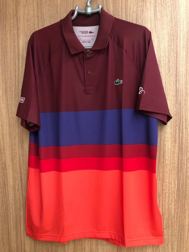 Polo Lacoste Sport Novak DJokovic - Vinho