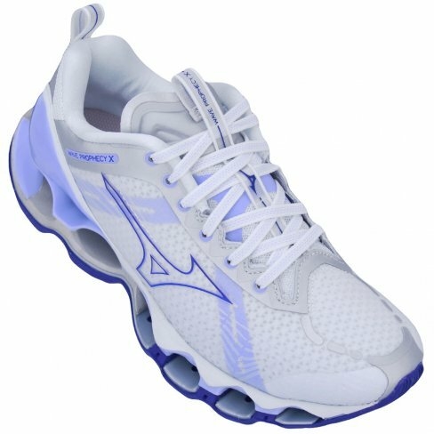 Tênis Mizuno Wave Prophecy X Feminino - Branco