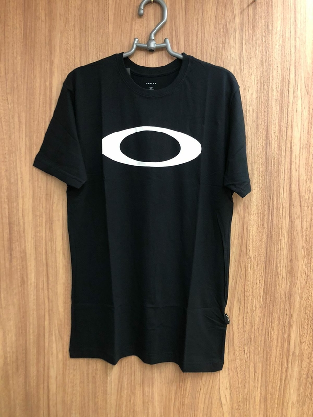 Camiseta Oakley Reta Logo Preta - Compre Agora