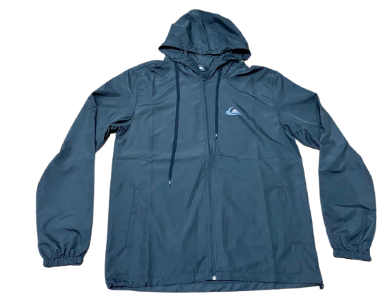 Corta vento quiksilver preto clearance