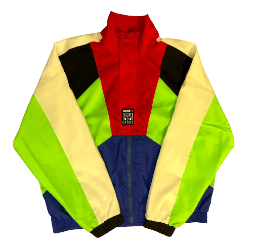 Corta vento colorido masculino sale